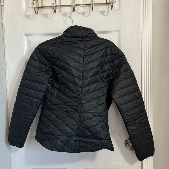 Tempo Black Puffer Jacket from Greenhawk - Picture 3 of 5